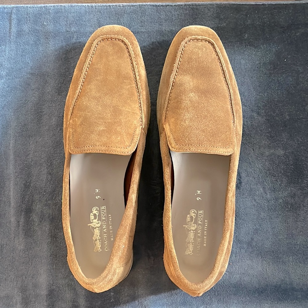 Brand new Coach slip on shoes
